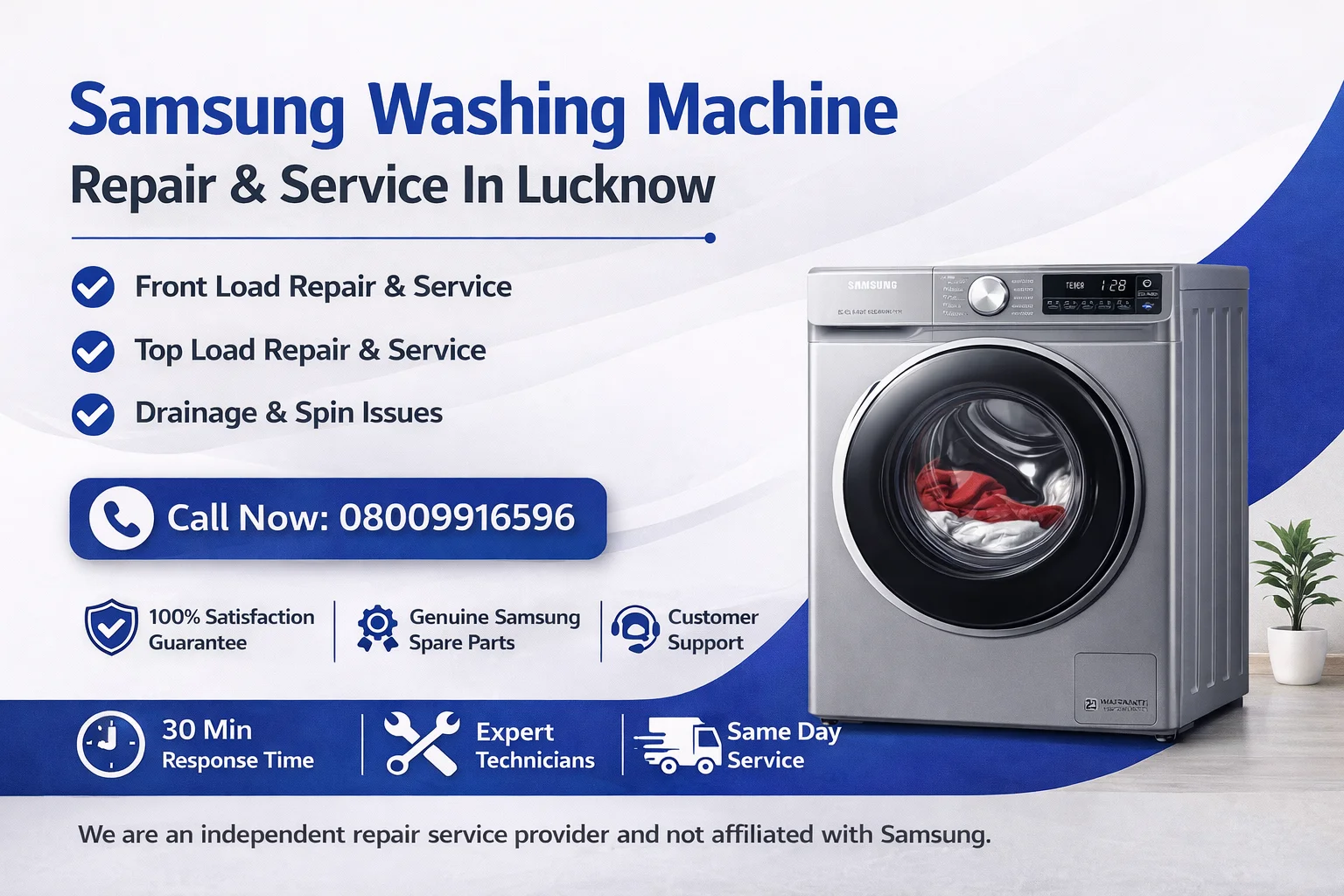 samsung washing machine service centre in lucknow