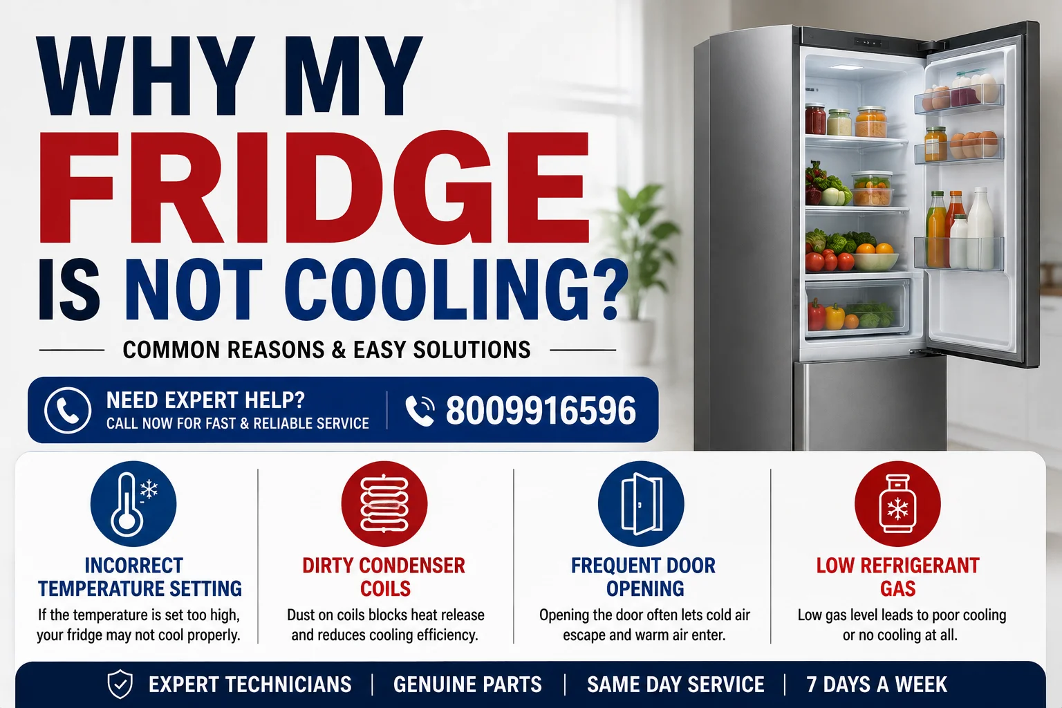 Why My Fridge Is Not Cooling